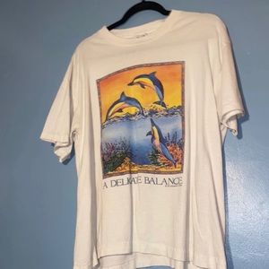 men cl “ocean scene” t-shirt